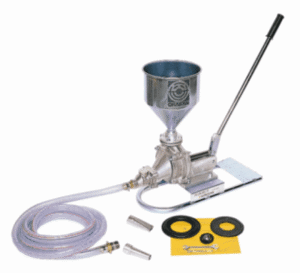 手押し式ミルク注入器